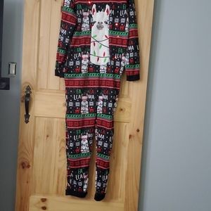 Fa La La Llama Onsie Pajamas